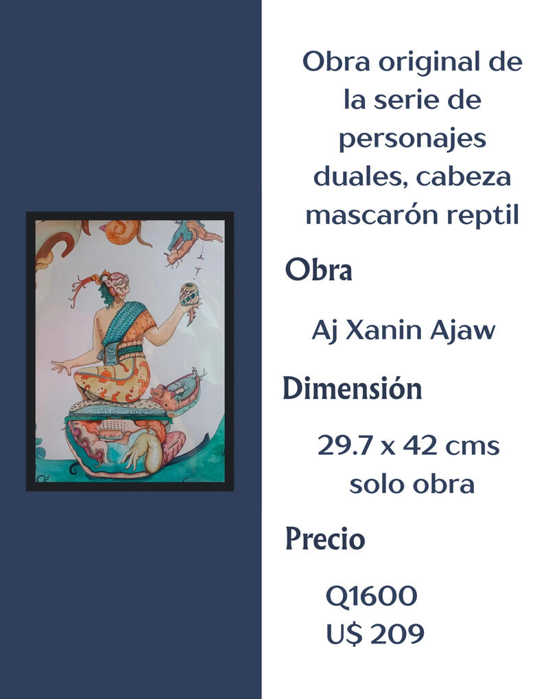 maya painting Art by Nicolas Cocon
